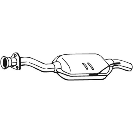 Stredný tlmič výfuku BOSAL 175-009