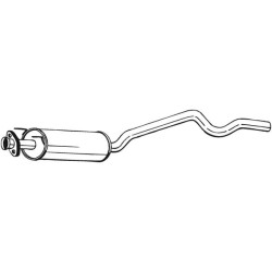 Stredný tlmič výfuku BOSAL 282-309