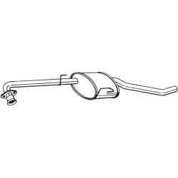 Stredný tlmič výfuku BOSAL 283-159
