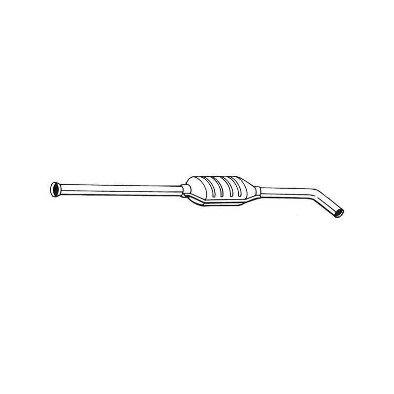 Stredný tlmič výfuku BOSAL 283-567