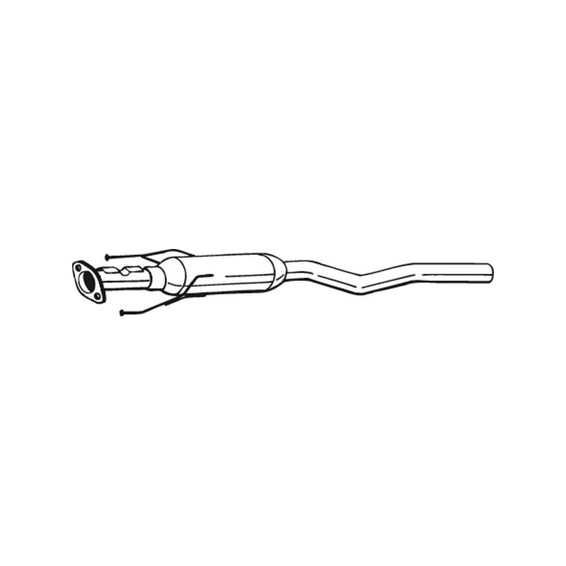 Stredný tlmič výfuku BOSAL 283-705