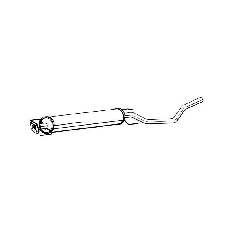 Stredný tlmič výfuku BOSAL 286-169