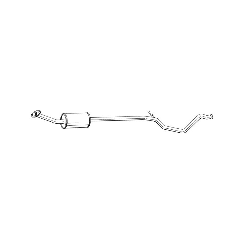 Stredný tlmič výfuku BOSAL 288-103
