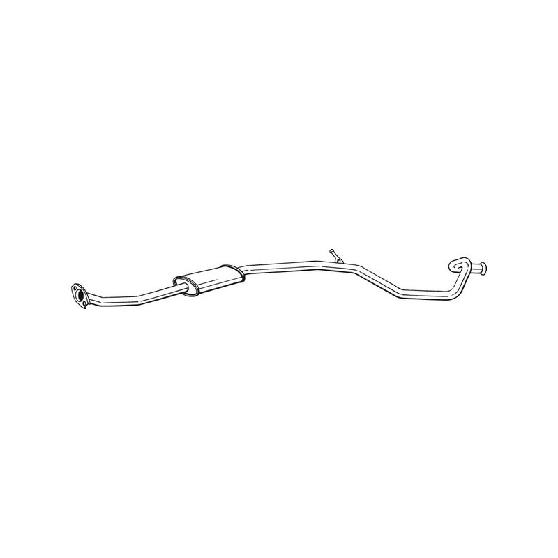 Stredný tlmič výfuku BOSAL 293-403