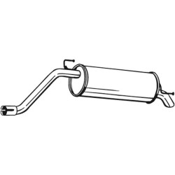 Koncový tlmič výfuku BOSAL 148-139