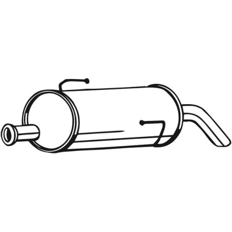 Koncový tlmič výfuku BOSAL 190-137