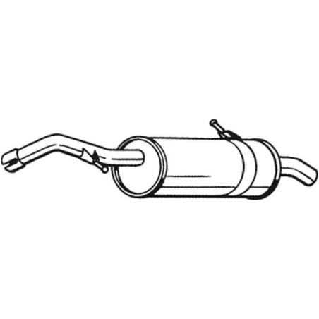 Koncový tlmič výfuku BOSAL 190-179
