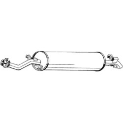 Koncový tlmič výfuku BOSAL 278-093