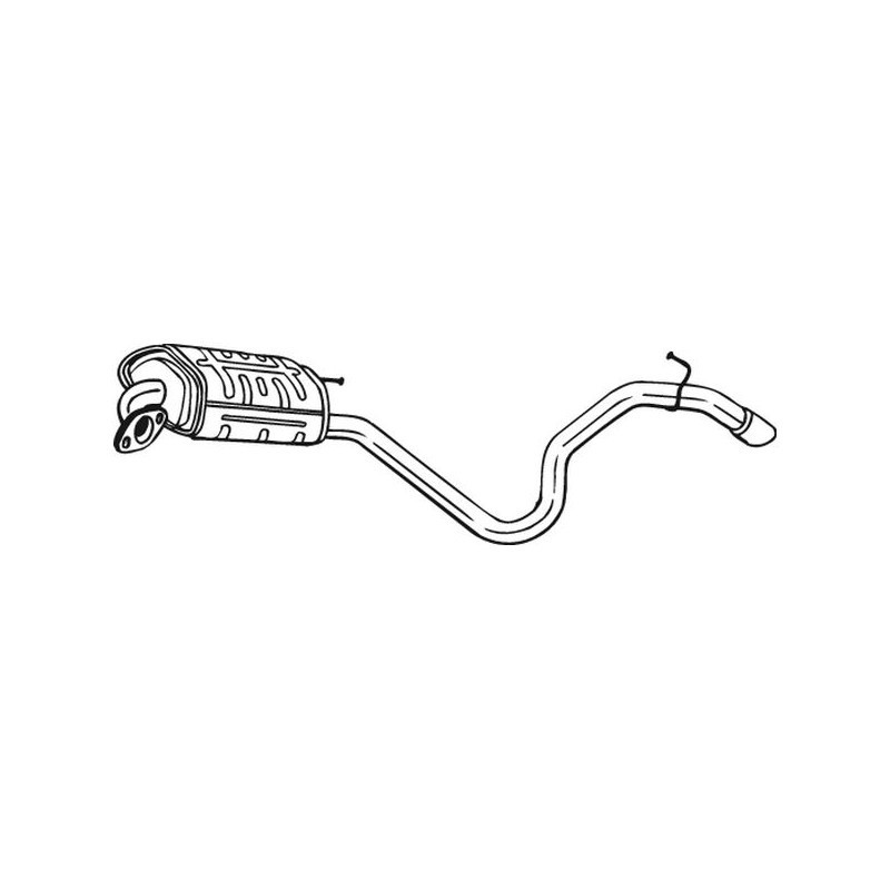 Koncový tlmič výfuku BOSAL 280-147