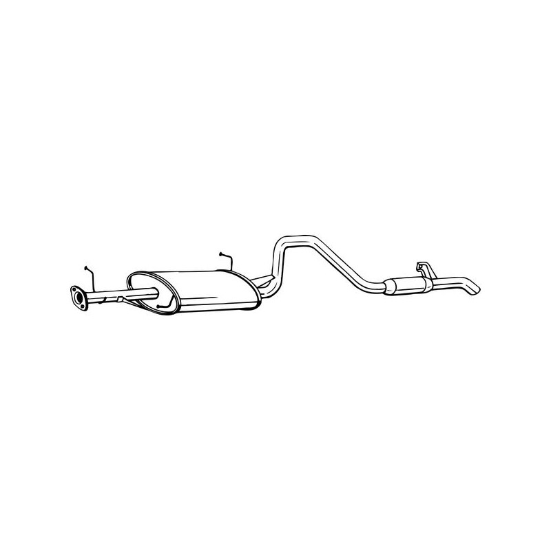 Koncový tlmič výfuku BOSAL 286-059