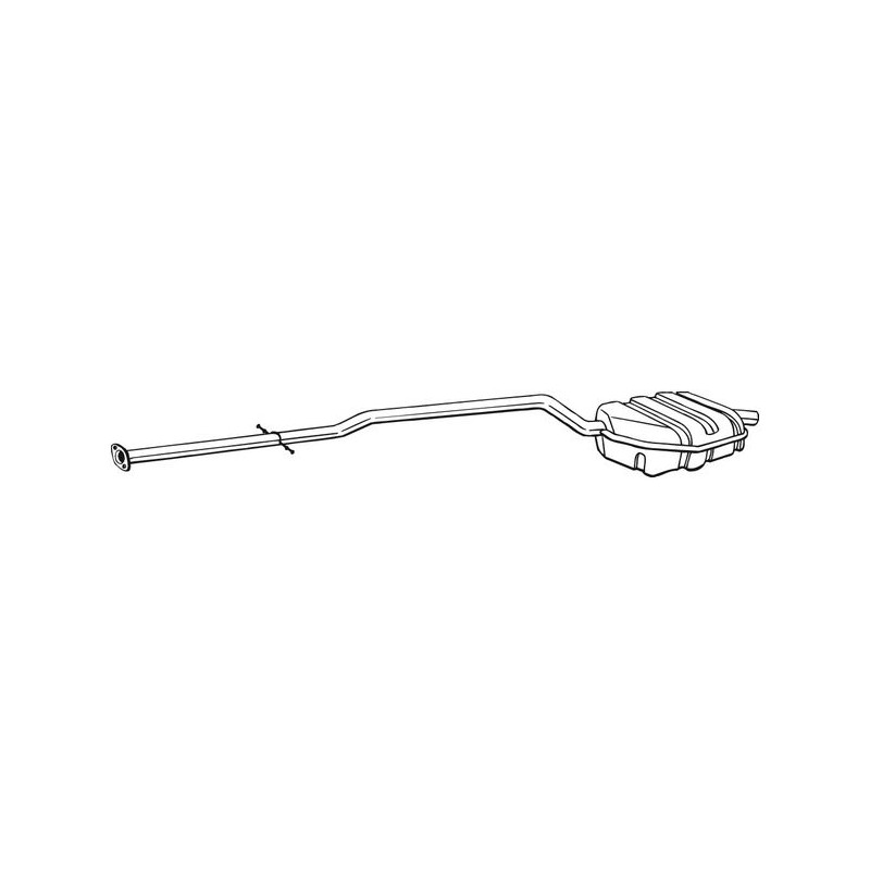 Koncový tlmič výfuku BOSAL 290-161