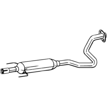 Stredný tlmič výfuku BOSAL 282-983