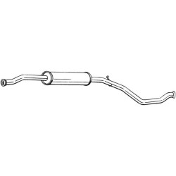 Stredný tlmič výfuku BOSAL 285-143