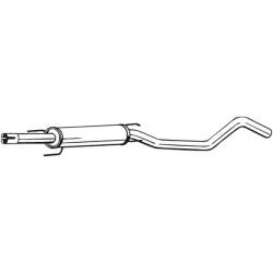 Stredný tlmič výfuku BOSAL 285-967