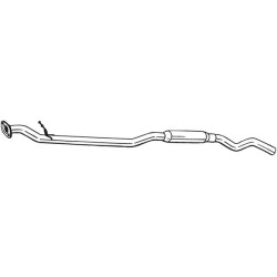 Stredný tlmič výfuku BOSAL 287-217