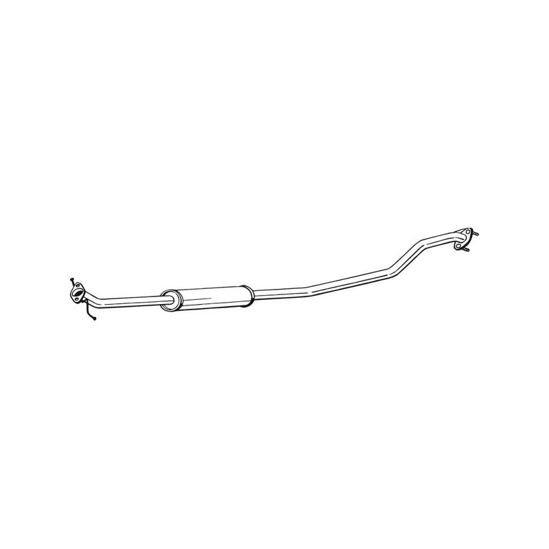 Stredný tlmič výfuku BOSAL 287-347