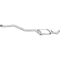 Stredný tlmič výfuku BOSAL 291-023