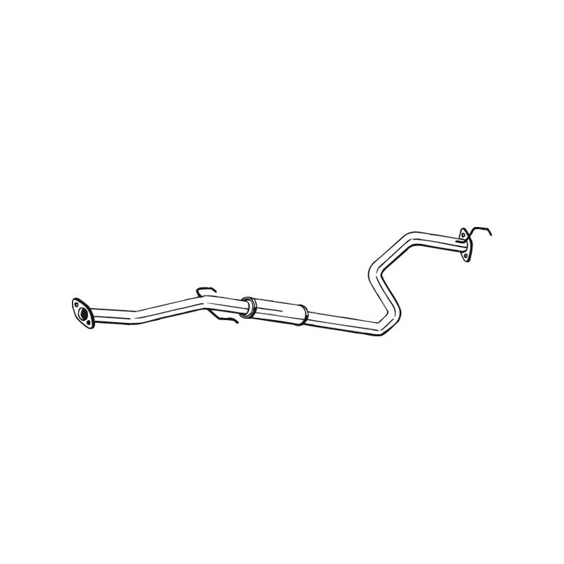 Stredný tlmič výfuku BOSAL 292-349