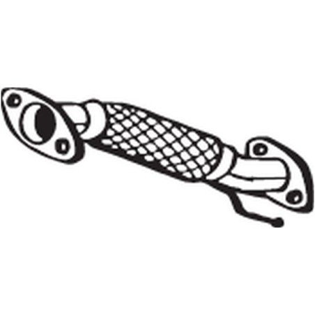 Výfukové potrubie BOSAL 700-117