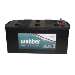 WEBBER Autobatéria 12V, 220Ah, 1150A, WA2200