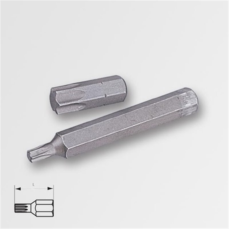 HONITON Bit 5/16&quot T45 L30mm (torx) H8-45