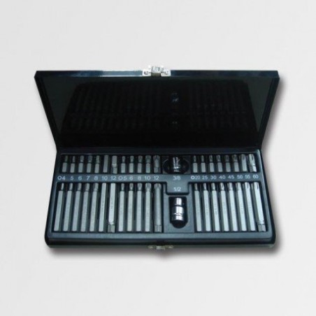 XTline Bit sada 40 dielov v plechovom boxe P16644