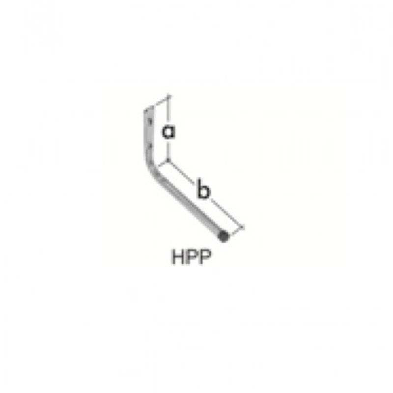 Trebor Hák jednoduchý rovný 90x180mm HPP180