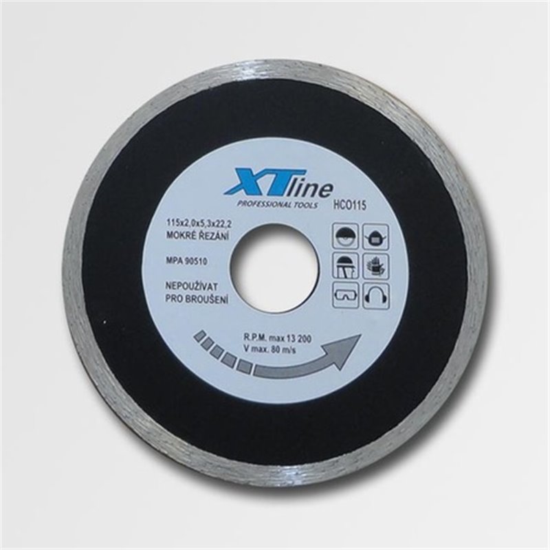 Trebor Kotúč diamantový plný 125x22,2mm HCO125