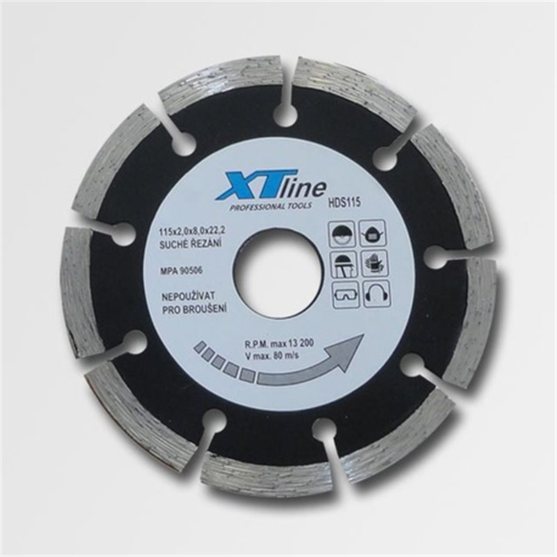Trebor Kotúč diamantový segmentový 230x22,2mm HDS230